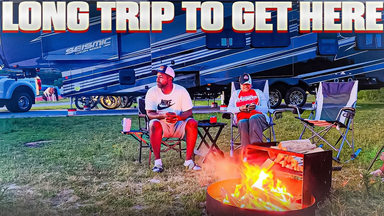 Rv Trip To Assateague Island to See the Wild Horses but First Stop Cherry Hill Park 