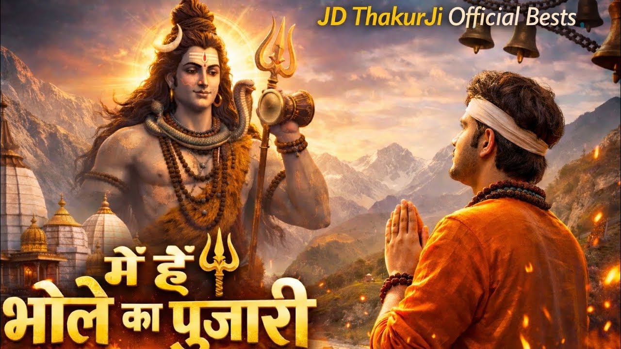 मैं हूँ भोले का पुजारी | Mahakal Bhajan 2026 | Shiv Bhakti Song | JD ThakurJi Official Bests