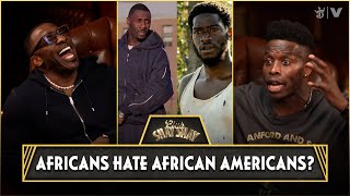 Celebrity Africans Hate African Americans? Idris Elba and Damson Idris Playing American Gangsters & UK Accents Wealth