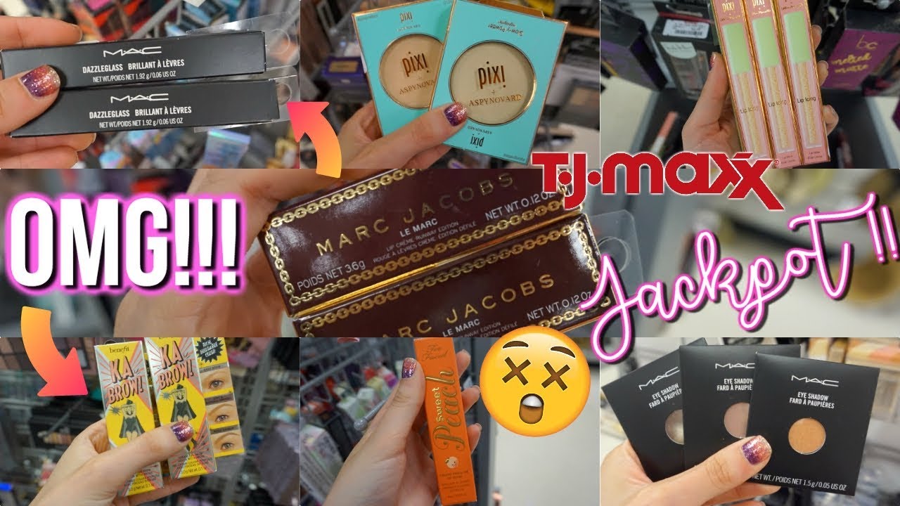 STRIKING GOLD AT TJ MAXX!! BUDGET BEAUTY BUYS MAC COSMETICS, TOO