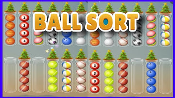color ball sort wooden puzzle New Tubes,Theme and Balls, (level 1106-1113)