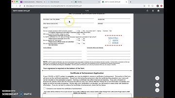 How To Request IGETC/CSUGE certification