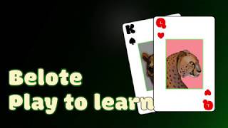 Belote - Play & learn screenshot 2