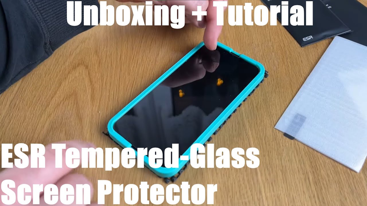 ESR TemperedGlass Screen Protector Compatible iPhone 13 and iPhone 13