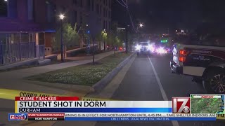 Student shot in dorm at NCCU