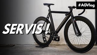 Full Service Fixie Bike Treatment! Complete Teardown for a Smoother Ride!