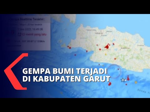 Gempa Bermagnitugo 6,4 Terjadi di Kabupaten Garut, Tidak Berpotensi Tsunami!