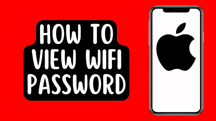 How to View WiFi Passwords on iOS 16