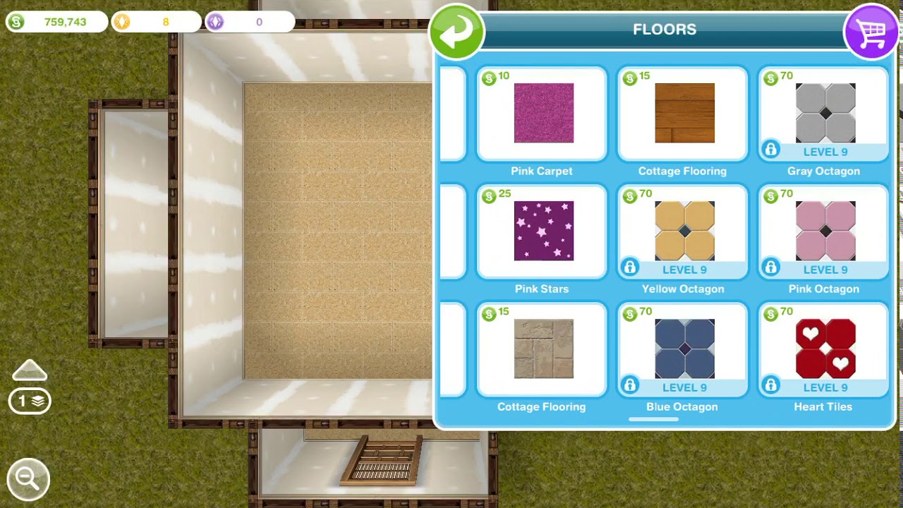 Sims Freeplay Garden Design (Original) YouTube