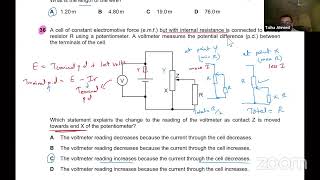 AS level Physics 9702 May/June 2021 Paper 12 Past Paper Solution