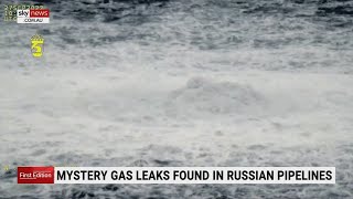 Russian pipelines hit by unexplained leaks