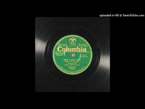 Vete a colá café (ajiaco africano) Félix B. Caignet Rita Montaner W97319 1929 4422-X