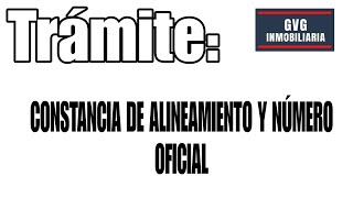CONSTANCIA DE ALINEAMIENTO Y NUMERO OFICIAL PUEBLA Requisitos