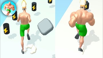 Muscle Rush: All Levels Gameplay Android, iOS New Update - Muscle Rush Part 15 - MarsGaming