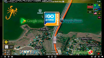Truck GPS Navigation Dallas Texas , iGO NextGen, All Devices, All Resolutions