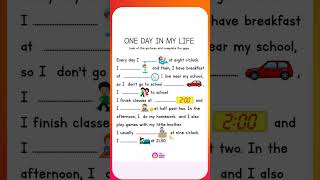 Daily Routine worksheet #myday # daily routine #eslworksheet #esl #eslteacher #myfamily #family Daily Routine worksheet #myday # daily routine #eslworksheet #esl #eslteacher #myfamily #family
