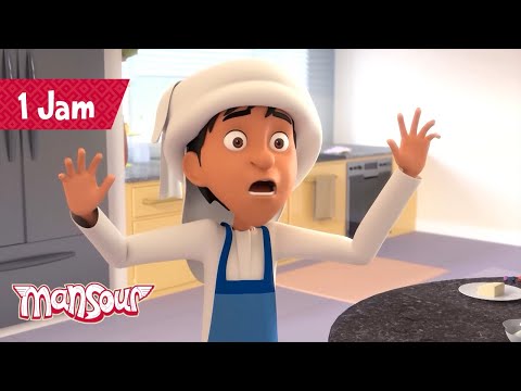 Siap, Mulai, Jelajahi! P1 ⚡| 1 jam Kartun untuk Anak-Anak 🕐 | Petualangan Mansour ✨