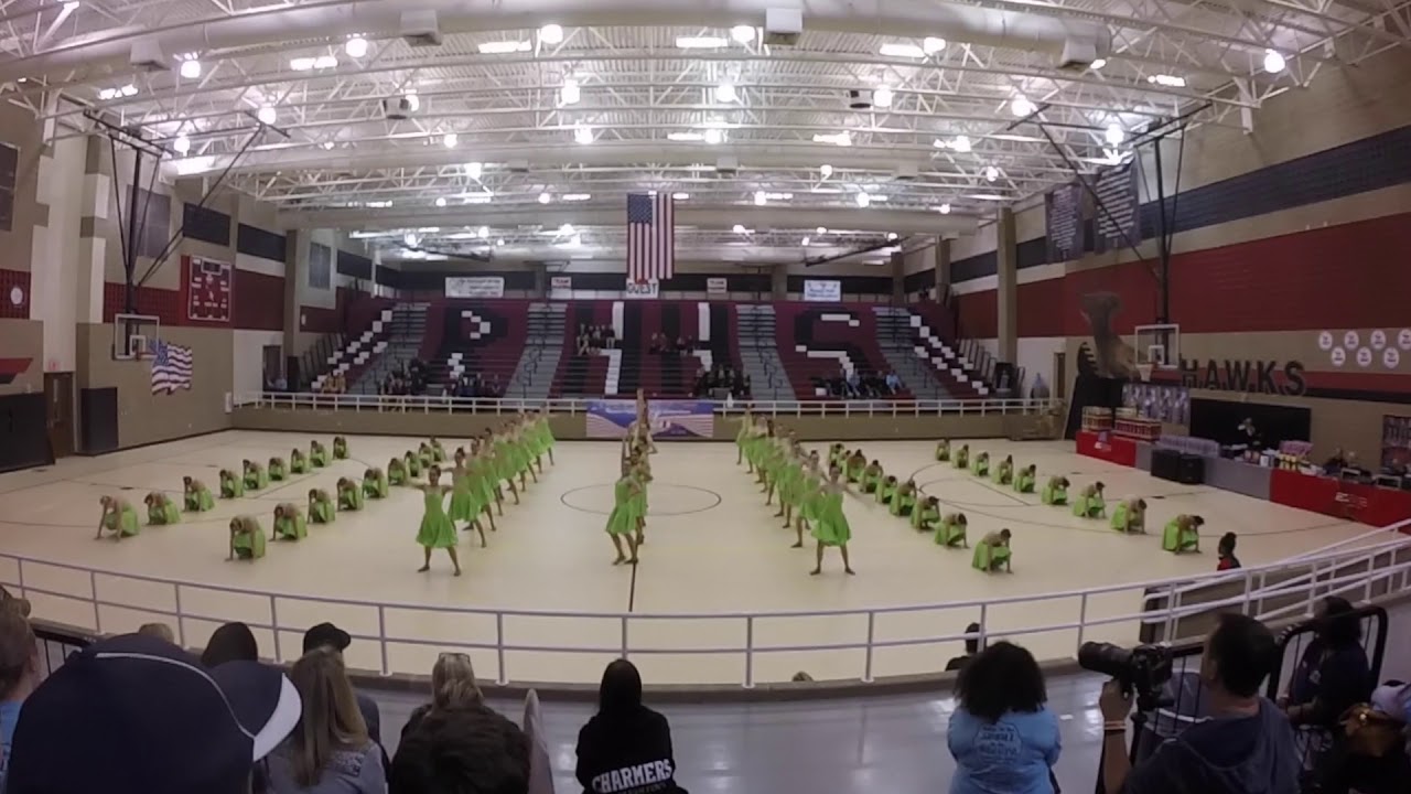 Weatherford Blue Belles Competition Jazz 2016 "Hey Baby"