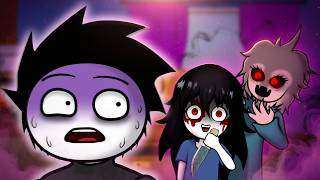 The Ghost Is Changing My Little Sister! | Ayoub Animation World – Ep #6 screenshot 4