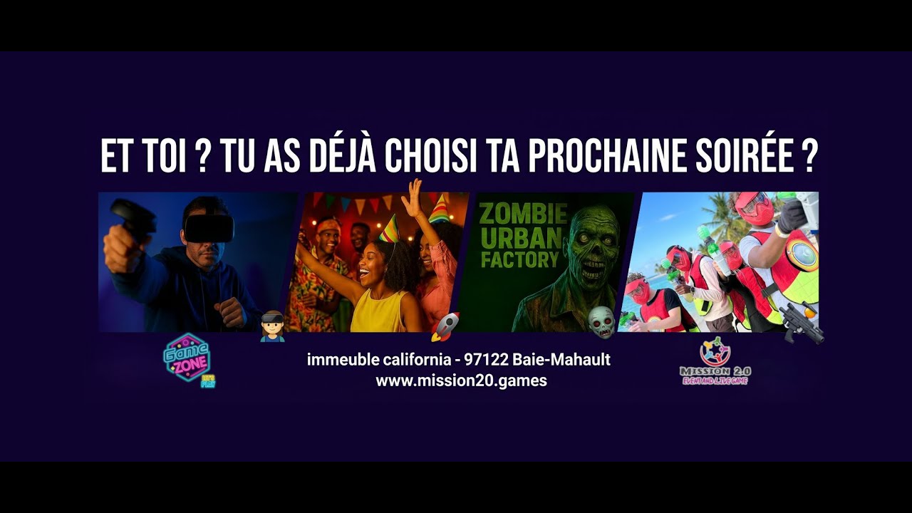 Présentation Game Zone - 1 minute