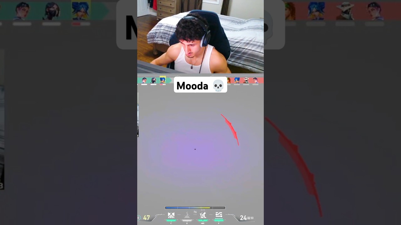 Mooda gotta be on the spectrum 💀 #valorant #mooda #zive