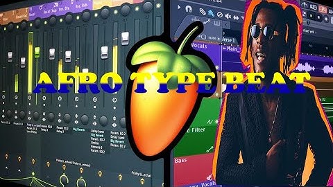 HOW TO MAKE AFRO TYPE BEAT WITH STOCK PLUGINS ONLY  (EASY STEPS)  (FL STUDIO 21)