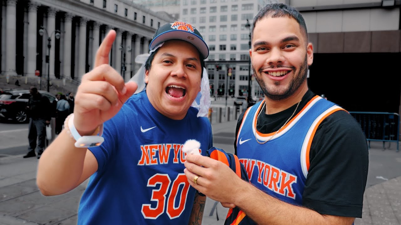 Knicks Fans Hit The Streets of NYC: