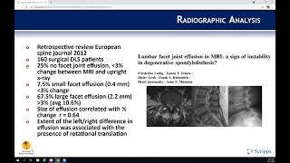 Indications: Degenerative Spondylolisthesis : Kody Barrett, MD