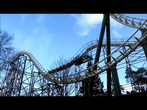 Efteling - Python offride met muziek (HD) - 20 december 2011