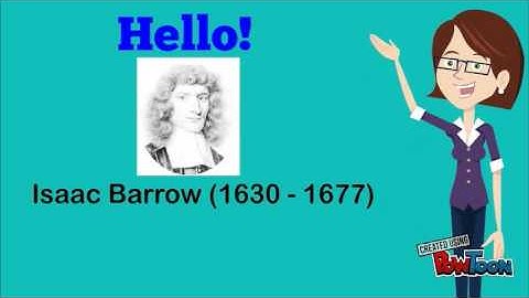 Isaac Barrow