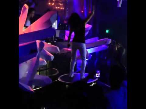 Michelle Rodriguez dancing in Melbourne - YouTube