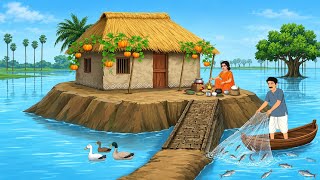 গরীব জেলের ভাগ্য  | Bengali Moral Story | Bangla Cartoon | AM 2D ANIMATION
