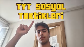 TIP KAZANDIRAN TYT SOSYAL TAKTİKLERİ | TAKTİK SERİSİ 3. VİDEO #yks 