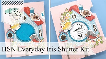 HSN Everyday Iris Shutter Kit | Full Reveal + Interactive Card Tutorial