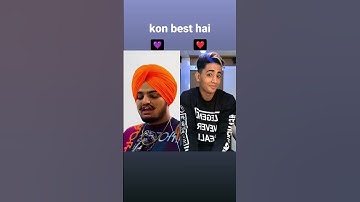 Sidhu moose wala versus Danish zehen 🥰😍🥰