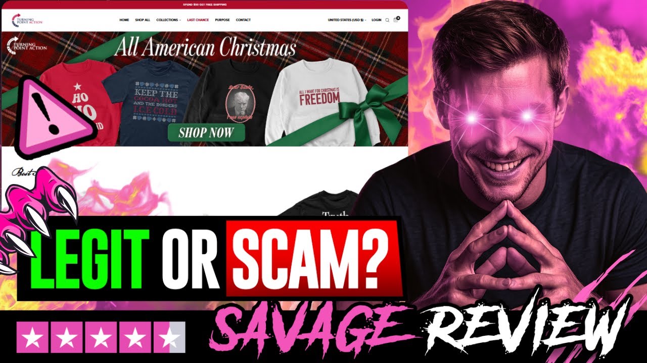 Turning Point USA Clothing Review: Legit or Scam Store? - YouTube