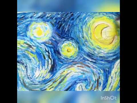 Ван Гог Звездная Ночь Картина Маслом На Заказ