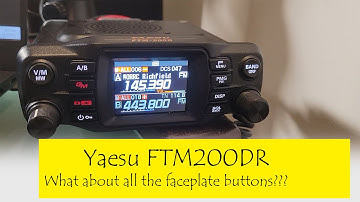 FTM-200DR Get More out of the FacePlate Buttons!