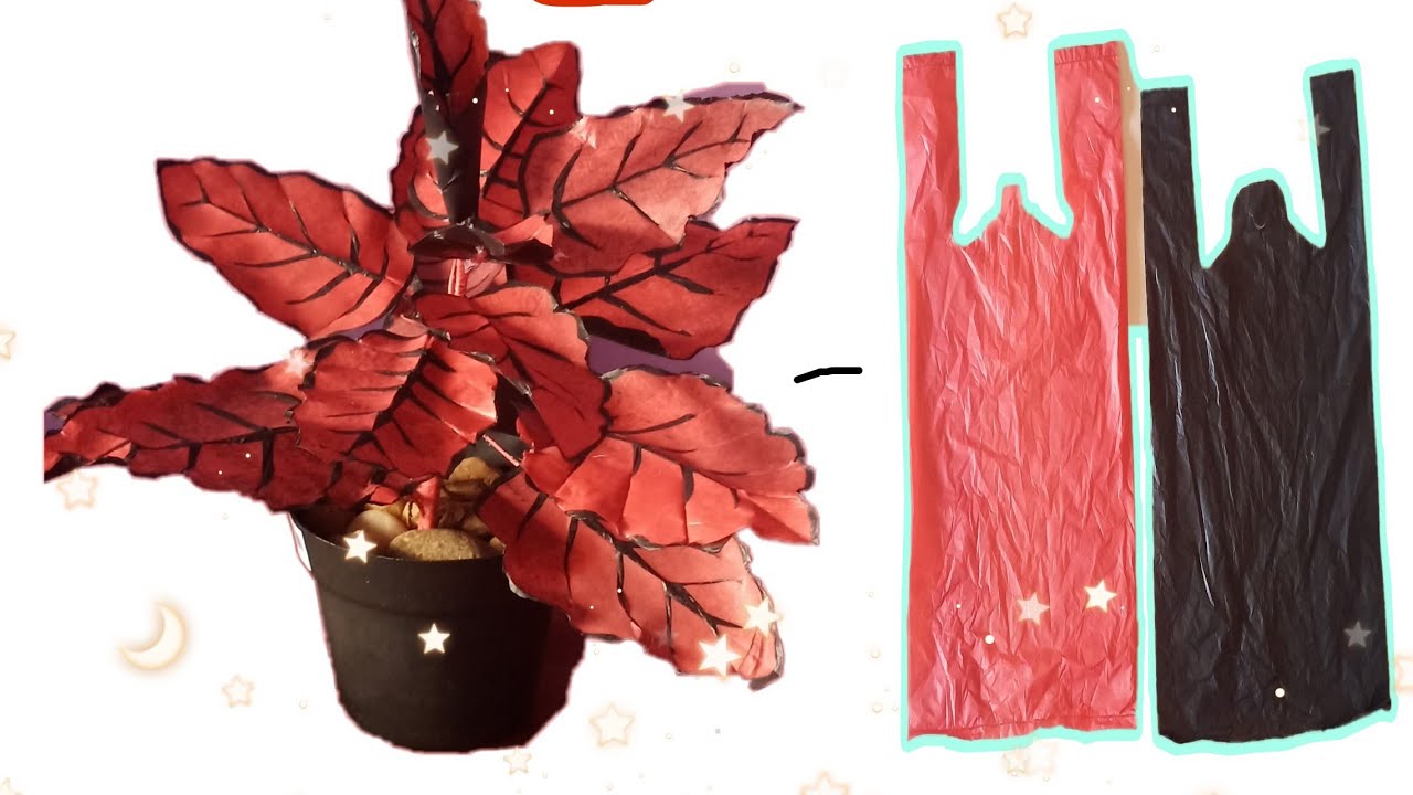  Kerajinan  Bunga Dari Plastik  Kresek  Bekas  How to make 