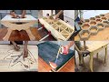 6 amazing handicraft woodworking projects never seen before  diy simple art coffee table at home