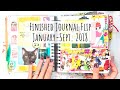 Completed Mixed Media Journal Flip 2018 | Art Journal + Junk Journal + Smash Book + Scrapbook!