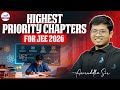 Highest Priority Chapters for JEE Main 2026 | Physics Chapters You MUST Complete First! #jeephysics