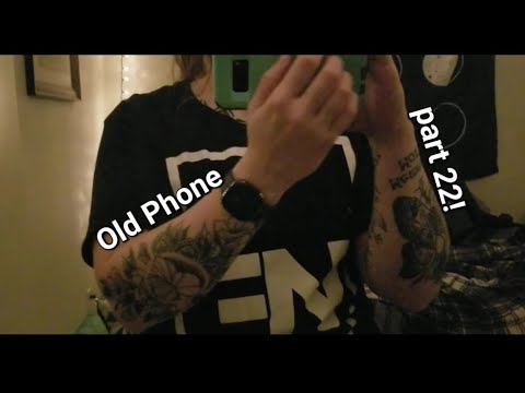 ASMR | Old Phone Part 22! | Camera Tapping & Scratching | no talking 🤫