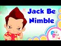 Jack Be Nimble With Lyrics English Kids Nursery Rhyme Video Song For Children By Boo Boo Tv
