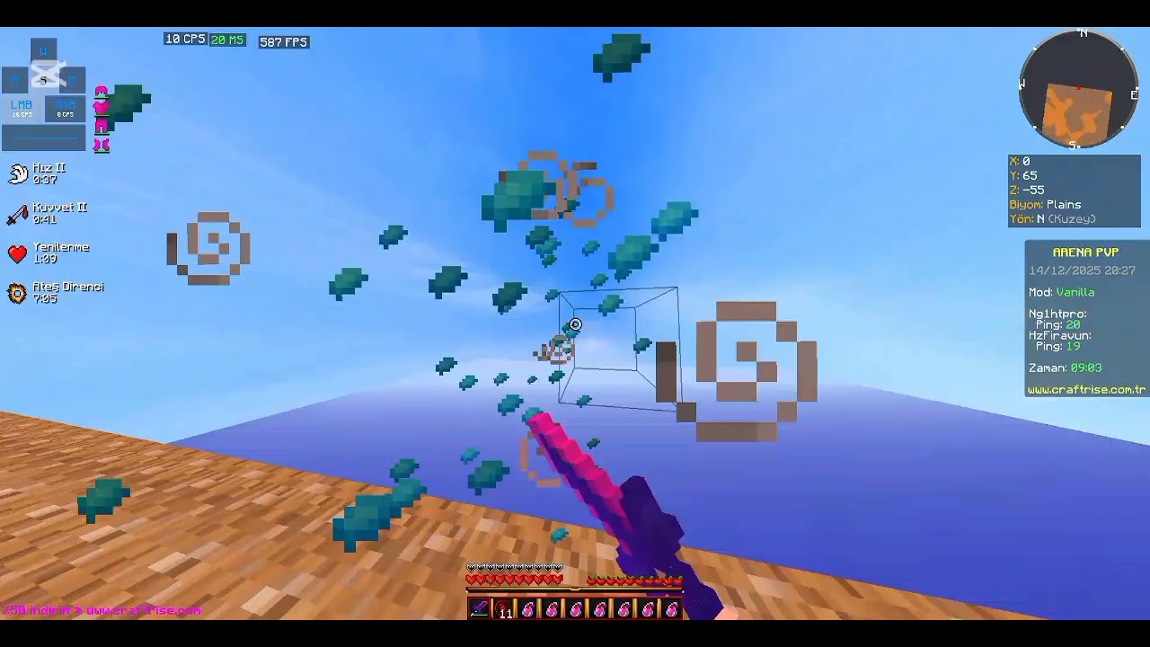 Arena pvp 1m 1m vanilya