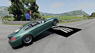 Instant 1051 MPH Crash Simulation – No Car Survives This! #1