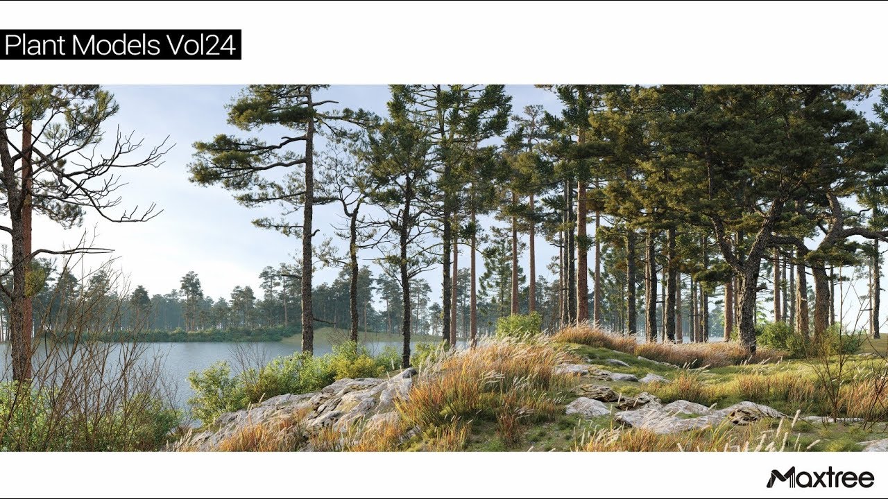 Plant Models Vol 24 Release From Maxtree.org - YouTube