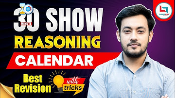 🔥Calendar Short Trick | The 30 Minute Show | For All Exam | Reasoning By Bharat Sir #reasoning​