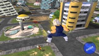 DBZ BT3 Mod Baby Vegeta con traje de la Saga Boo vs Goku SSJ4 Saga Boo [HD]