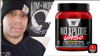 N.o. Explode Vaso Pre Workout Review Razzle Dazzle Flavor